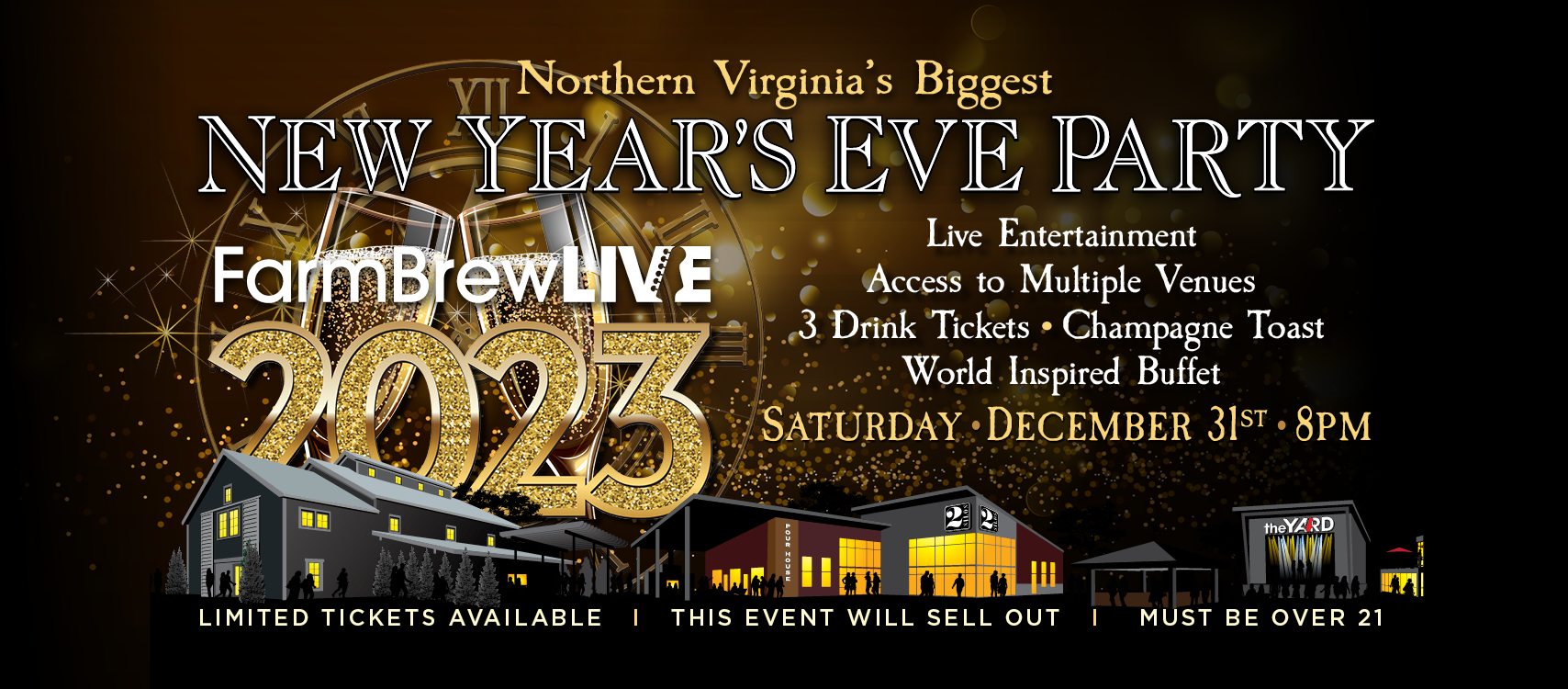 New Year's Eve 2024 - The Farm